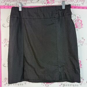 Reitmans skirt grey black pencil, Black Mini Skirt